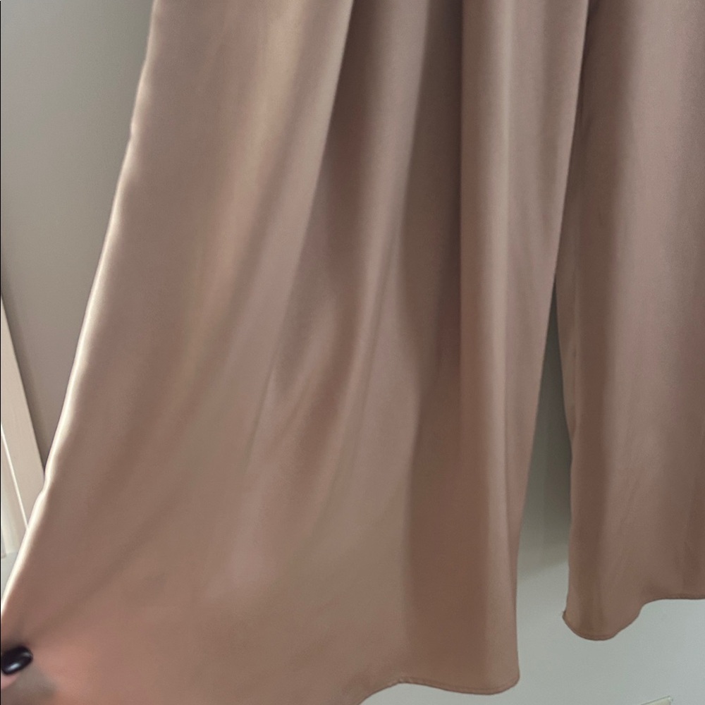ee:some Wide Leg Tan Pants - Picture 8 of 9